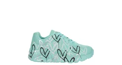SKECHERS GIRLS LITTLE-BIG KID JGOLDCROWN UNO LITE SNEAKER*Kids Sneakers