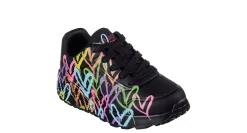 SKECHERS GIRLS LITTLE-BIG KID JGOLDCROWN UNO LITE SNEAKER*Kids Sneakers