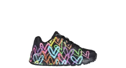 SKECHERS GIRLS LITTLE-BIG KID JGOLDCROWN UNO LITE SNEAKER*Kids Sneakers