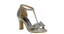 AMERICAN GLAMOUR BADGLEY MISCHKA GIRLS LITTLE-BIG KID METALLIC T-STRAP DRESS SANDAL*Kids Dress Shoes