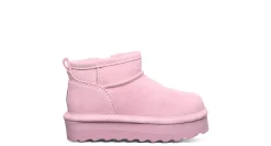 BEARPAW GIRLS LITTLE-BIG KID RETRO SHORTY YOUTH FUR BOOT*Kids Boots