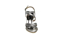 AMERICAN GLAMOUR BADGLEY MISCHKA GIRLS LITTLE-BIG KID STRAPPY METALLIC DRESS SANDAL*Kids Dress Shoes