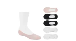 SOF SOLE GIRLS SOLID LINER SOCKS 5 PAIRS*Kids Accessories|Liner Socks