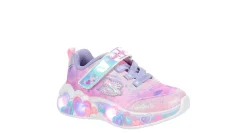 SKECHERS GIRLS TODDLER ETERNAL HEART LIGHTS LIGHT UP SNEAKER*Kids Sneakers|Infant & Toddler