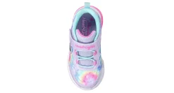 SKECHERS GIRLS TODDLER FLUTTER HEAR LIGHTS LIGHT UP SNEAKER*Kids Sneakers|Infant & Toddler