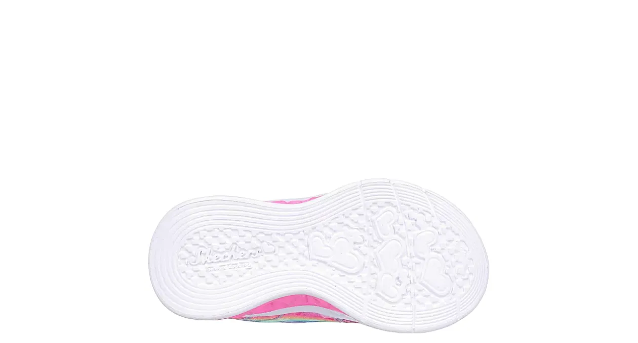 SKECHERS GIRLS TODDLER FLUTTER HEAR LIGHTS LIGHT UP SNEAKER*Kids Sneakers|Infant & Toddler