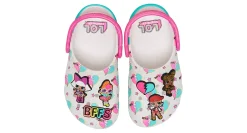 CROCS GIRLS TODDLER L.O.L. SURPRISE! BFF CLASSICC CLOG*Kids Character Shoes|Infant & Toddler