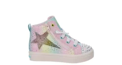 SKECHERS GIRLS TODDLER TWI-LITES 2.0 - STAR ZIPS LIGHT UP SNEAKER*Kids Sneakers|Infant & Toddler