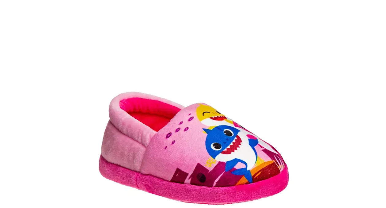 BABY SHARK GIRLS TODDLER-LITTLE KID SLIPPERS*Kids Character Shoes|Infant & Toddler