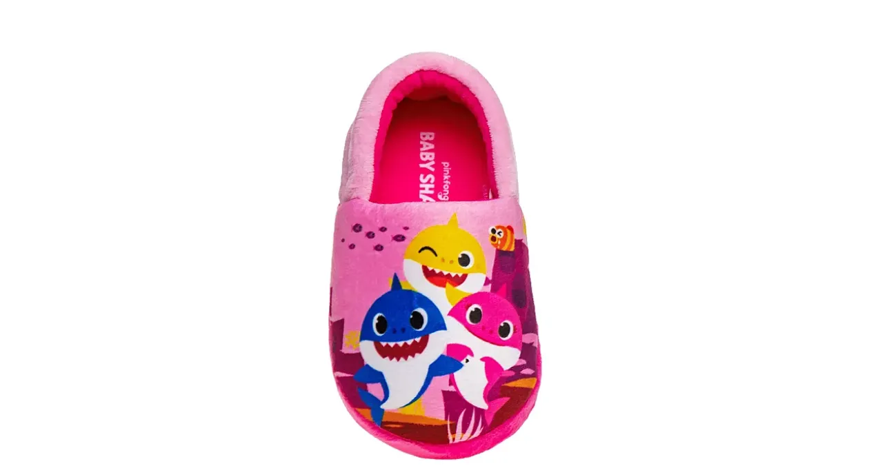 BABY SHARK GIRLS TODDLER-LITTLE KID SLIPPERS*Kids Character Shoes|Infant & Toddler