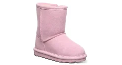 BEARPAW GIRLS TODDLER-LITTLE KID ELLE TODDLER ZIPPER FUR BOOT*Kids Boots