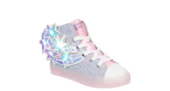 SKECHERS GIRLS TWI-LITES 2.0 SHOOTING STAR LIGHT UP SNEAKER*Kids Sneakers