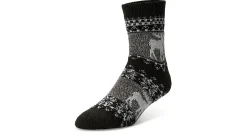 FIRESIDE MENS ALOE INFUSED MOOSE CREW SOCKS 1 PAIR* Cozy Socks|Winter Accessories
