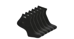 ADIDAS MENS ATHLETIC CUSHIONED LOW CUT SOCKS 6 PAIRS* Ankle Socks