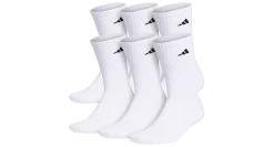 ADIDAS MENS CREW SOCKS 6 PAIRS* Crew Socks