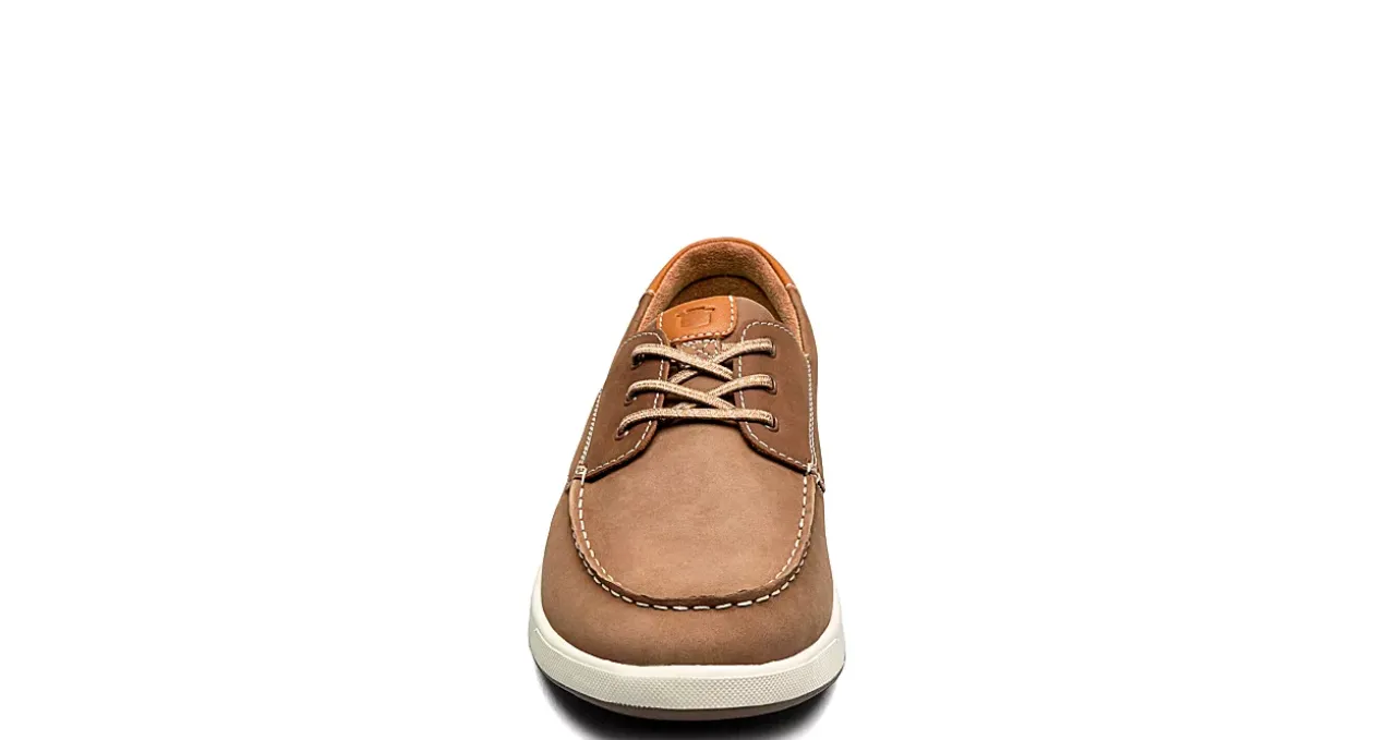 FLORSHEIM MENS CROSSOVER MOC TOE BOAT SHOE* Boat Shoes|Slip On Shoes