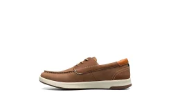 FLORSHEIM MENS CROSSOVER MOC TOE BOAT SHOE* Boat Shoes|Slip On Shoes