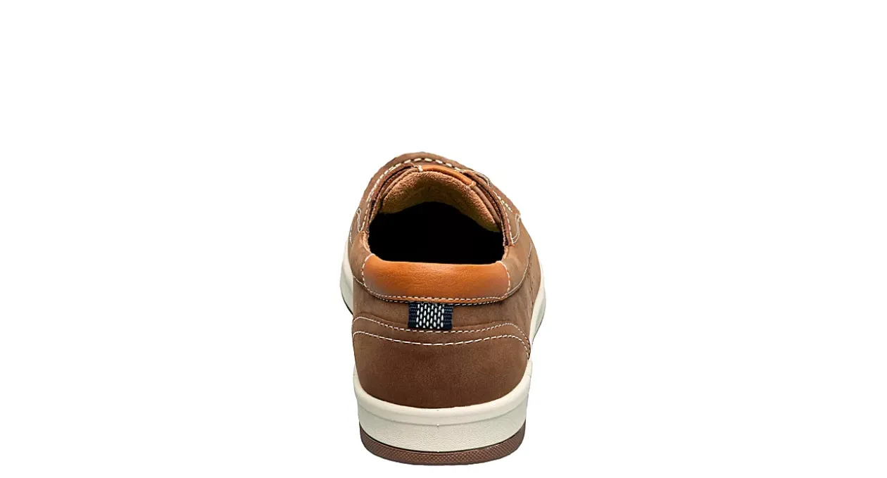 FLORSHEIM MENS CROSSOVER MOC TOE BOAT SHOE* Boat Shoes|Slip On Shoes