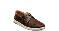 FLORSHEIM MENS CROSSOVER MOC TOE BOAT SHOE* Boat Shoes|Slip On Shoes