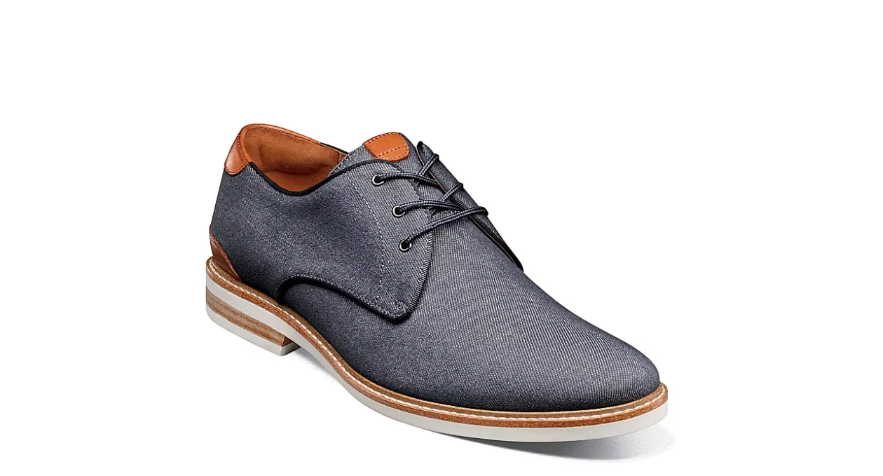 FLORSHEIM MENS HIGHLAND CANVAS OXFORD* Casual Oxfords|Canvas Shoes