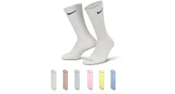 NIKE MENS LARGE EVERYDAY PLUS CUSHIONED CREW SOCKS 6 PAIRS* Crew Socks