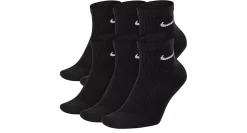 NIKE MENS LARGE QUARTER SOCKS 6 PAIRS* Ankle Socks