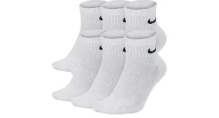 NIKE MENS LARGE QUARTER SOCKS 6 PAIRS* Ankle Socks