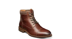 FLORSHEIM MENS LODGE CAP TOE LACE-UP BOOT* Combat & Rugged Boots