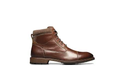 FLORSHEIM MENS LODGE CAP TOE LACE-UP BOOT* Combat & Rugged Boots