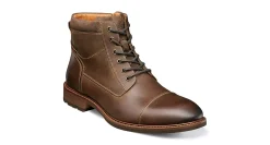 FLORSHEIM MENS LODGE CAP TOE LACE-UP BOOT* Combat & Rugged Boots