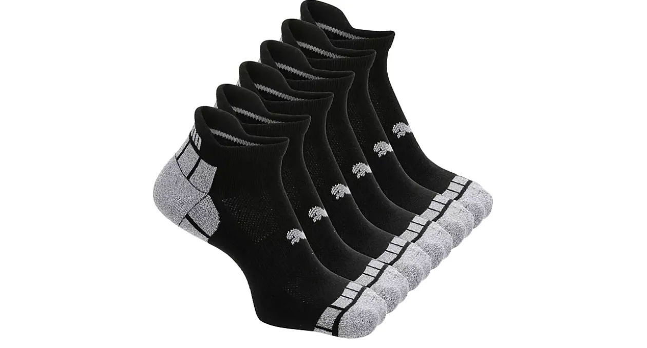 PUMA MENS LOW CUT SOCKS 6 PAIRS* Ankle Socks
