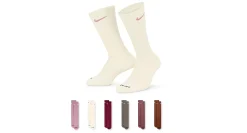 NIKE MENS MEDIUM EVERYDAY CUSHIONED CREW SOCKS 6 PAIRS* Crew Socks