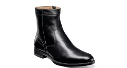 FLORSHEIM MENS MIDTOWN PLAIN TOE ZIPPER BOOT* Dress Boots