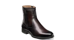 FLORSHEIM MENS MIDTOWN PLAIN TOE ZIPPER BOOT* Dress Boots