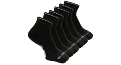 NEW BALANCE MENS PERFORMANCE QUARTER SOCKS 6 PAIRS* Ankle Socks