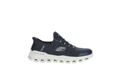 SKECHERS MENS SLIP-INS GLIDE STEP RUNNING SHOE* Walking Shoes|Slip On Sneakers