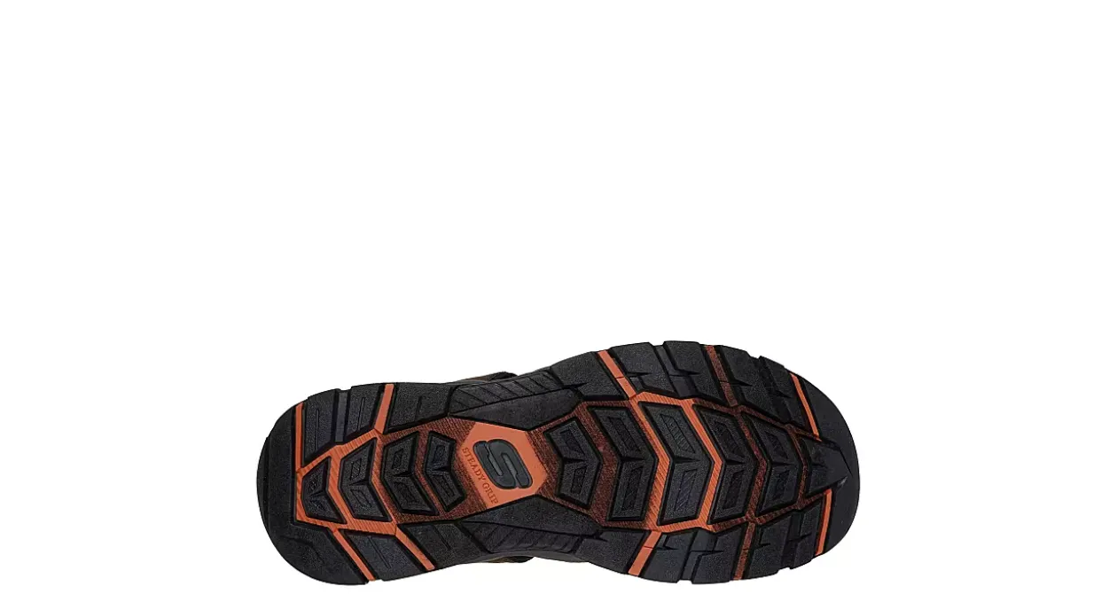 SKECHERS MENS SLIP-INS TRESMEN-NORVICK OUTDOOR SANDAL* Outdoor Sandals