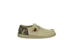 HEYDUDE MENS WALLY MOSSY OAK SLIP ON SNEAKER* Canvas Shoes|Slip On Shoes