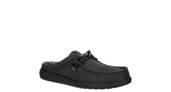 HEYDUDE MENS WALLY SLIP CANVAS SLIP ON SNEAKERSNEAKER* Canvas Shoes|Slip On Shoes