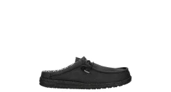 HEYDUDE MENS WALLY SLIP CANVAS SLIP ON SNEAKERSNEAKER* Canvas Shoes|Slip On Shoes