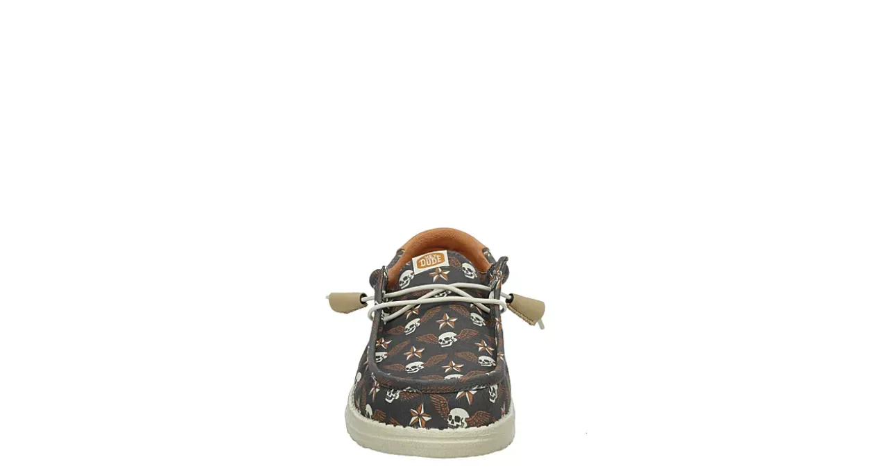 HEYDUDE MENS WALLY SLIP ON SKEAKER* Canvas Shoes|Slip On Shoes