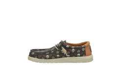HEYDUDE MENS WALLY SLIP ON SKEAKER* Canvas Shoes|Slip On Shoes