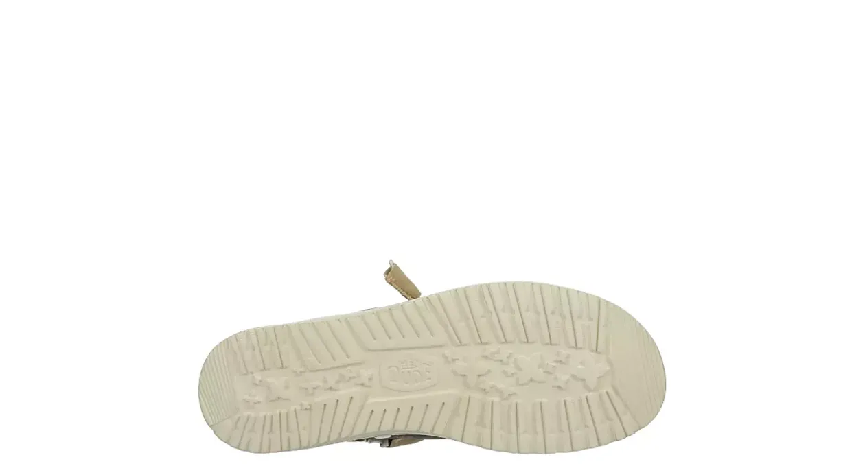 HEYDUDE MENS WALLY SLIP ON SKEAKER* Canvas Shoes|Slip On Shoes