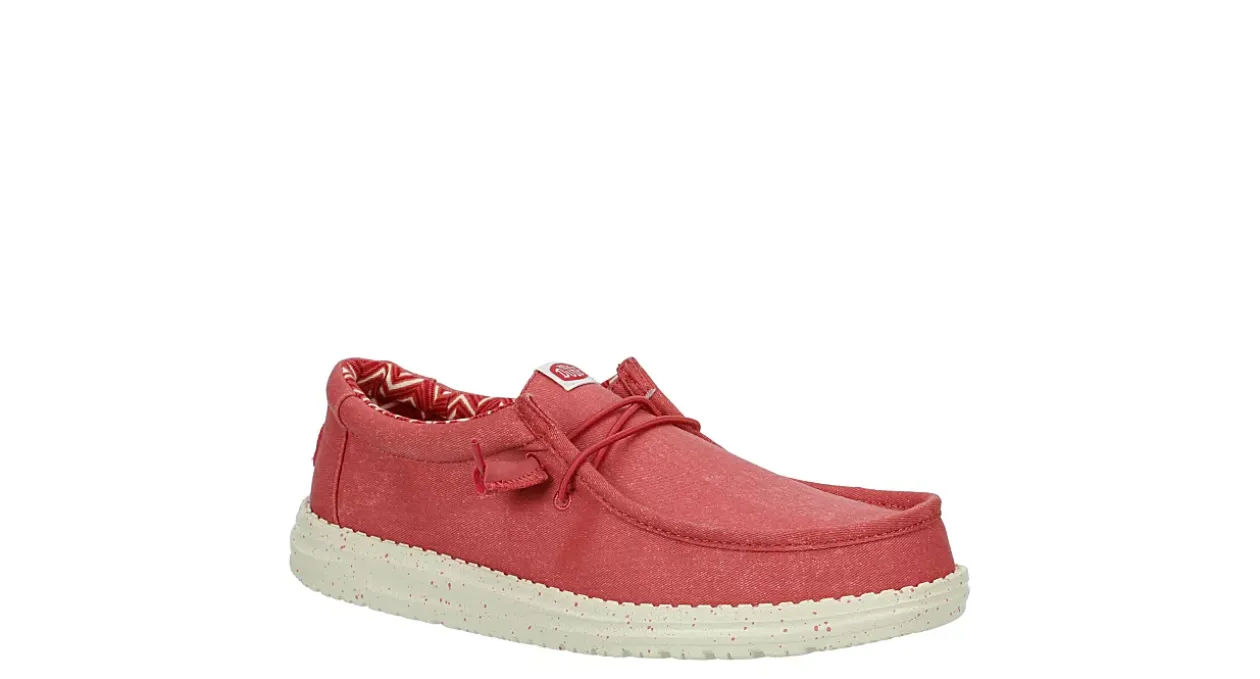 HEYDUDE MENS WALLY SLIP ON SNEAKER* Canvas Shoes|Slip On Shoes