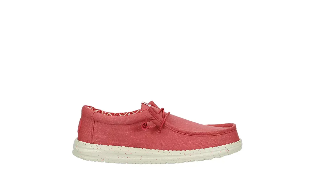 HEYDUDE MENS WALLY SLIP ON SNEAKER* Canvas Shoes|Slip On Shoes