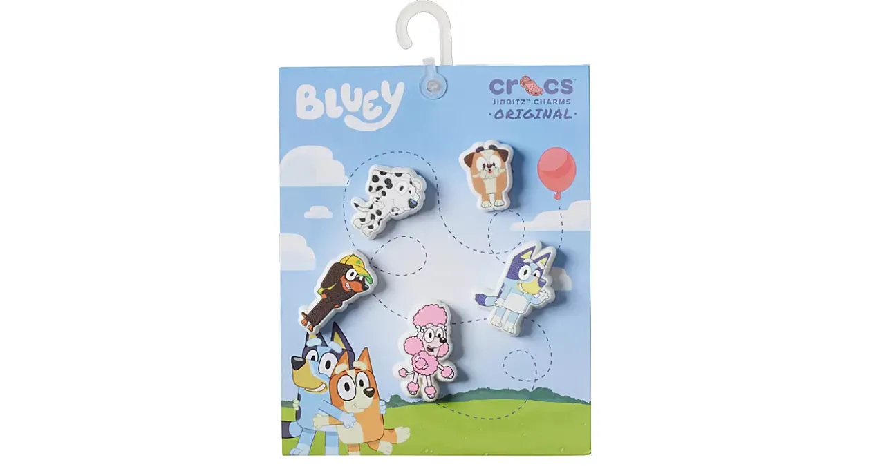 CROCS UNISEX BLUEY 5 PACK JIBBITZ* Crocs Jibbitz