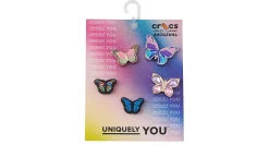 CROCS UNISEX BUTTERFLY 5 PACK JIBBITZ* Crocs Jibbitz
