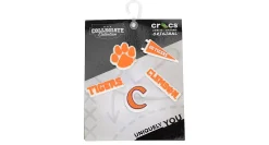 CROCS UNISEX CLEMSON UNIVERSITY 5 PACK JIBBITZ* Crocs Jibbitz