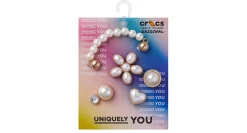 CROCS UNISEX DAINTY PEARL JEWERLY 5 PACK JIBBITZ* Crocs Jibbitz