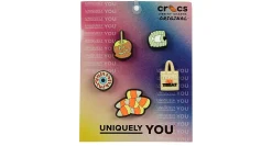 CROCS UNISEX GLOW IN THE DARK TRICK OR TREAT 5 PACK JIBBITZ* Crocs Jibbitz